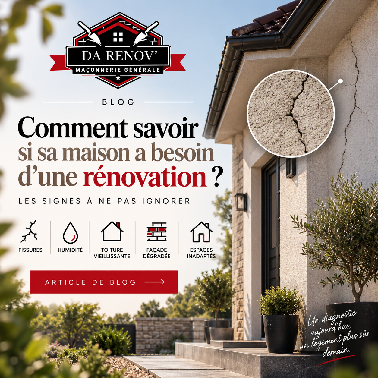Comment savoir si sa maison a besoin d’une rénovation ? Les signes à ne pas ignorer